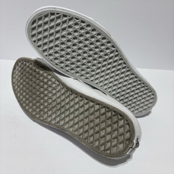 Vans Men’s Old Skool Sneakers White, Size 10 M